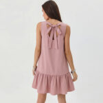 Fashionable Sleeveless Dress 2026 Summer A-Line Skirt - Image 2