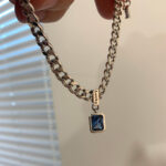 Persian Gulf Navy Blue Zircon Unique Lucky Bracelet - Image 4