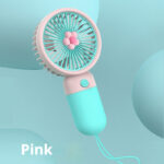 Small Handheld Fan Cute Candy Color Portable Student Gift - Image 2