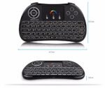 H9 Wireless Backlit Colorful Touch Remote Control Keyboard - Image 3