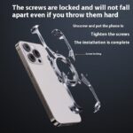 Anti-fall Heat Dissipation Metal Phone Case Mechanical Arm Protective Shell - Image 3
