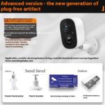 Battery Surveillance Camera Wireless Wifi Connection Mobile Phone Remote Plug-in Punch-free - Image 8