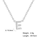 26 English Letter Steel Color Concentrate Polished Welding Cross Chain - Image 7
