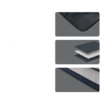 Black and white laptop bag laptop protective cover - Image 3