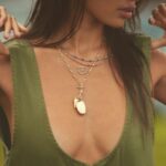 Fashion 18K Gold Plated Color Retaining Color Birthstones Pendant Necklace - Image 2