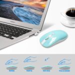 fashion wireless keyboard mouse set 2.4G thin   desktop laptop accessories - Image 3