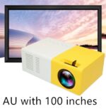 Portable Projector 3D Hd Led Home Theater Cinema HDMI-compatible Usb Audio Projector Yg300 Mini Projector - Image 6