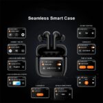 Wireless Noise Reduction Touch Color Screen Bluetooth Headset - Image 3