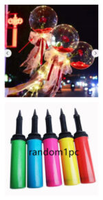 LED Luminous Balloon Rose Bouquet Transparent Bobo Ball Rose - Image 7