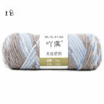8 Strands Of Gradient Milk Cotton Wool Hand-knitted Medium Thick - Image 8