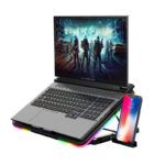 Cross-Border New Product Notebook Cooler Office Desk Adjustable Rgb Notebook Cooler - Image 5