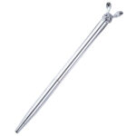 New Korean Fashion Cute Rabbit Metal Pen Metal Ballpoint Pen Custom Rotating Metal Pen Ballpoint Pen - Image 4