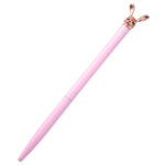 New Korean Fashion Cute Rabbit Metal Pen Metal Ballpoint Pen Custom Rotating Metal Pen Ballpoint Pen - Image 5
