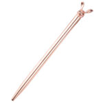 New Korean Fashion Cute Rabbit Metal Pen Metal Ballpoint Pen Custom Rotating Metal Pen Ballpoint Pen - Image 2