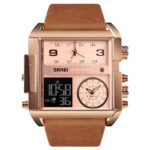 Square Large Dial Watch Men'S Business