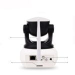 Home Baby Monitor 360 Degree Panoramic Wireless Wifi Car Head Shaking Machine - Image 2