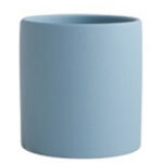 Nordic Industrial Style Colorful Ceramic Flowerpot Succulent Planter Green Plants Cylindrical Shape Flower Pot With Hole Tray - Image 9