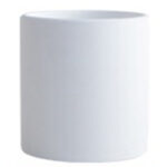 Nordic Industrial Style Colorful Ceramic Flowerpot Succulent Planter Green Plants Cylindrical Shape Flower Pot With Hole Tray - Image 5