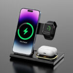 3 IN 1 15W Wireless Charging Charger Magnetic Desktop Night Light Iwatch Fast Charging Stand Gift Customization - Image 9