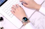Fashion Women's Smart Watch Waterproof Wearable Device Heart Rate Monitor Sports Smartwatch for Women Ladies - Image 4