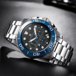 Quartz watch steel band - Image 3