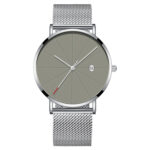 Simple calendar watch male creative waterproof quartz watch - Image 3