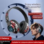 Headset Bluetooth Headset E-sports Games Music Folding Card