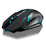 Mouse Wireless Rechargeable Notebook Desktop Home Office Universal Game Mute Luminous - Image 4