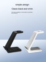 Three-in-one Wireless Charger Fast Charging Desktop Vertical - Image 9