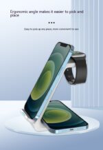 Three-in-one Wireless Charger Fast Charging Desktop Vertical - Image 10