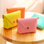 Cute Candy Color Key Case Macaron Coin Purse - Image 3