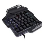 One-Handed Mechanical Gaming Keyboard RGB Backlit Portable Mini Gaming Keypad Game Controller - Image 5