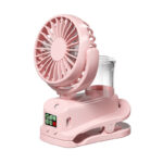 Spray Humidification Portable Mini Rechargeable Handheld Fan - Image 5