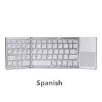 Ultra-thin Tri-fold Folding Touch Keyboard - Image 6