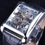Winner men's fashion casual Swiss hollow manual mechanical watch - Image 5