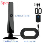HDTV Vertical Suction Cup Ground Wave Digital TV Antenna High-definition DVB-T2 - Image 7
