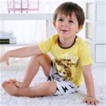 Cartoon Clothing Baby Boy Summer Clothes T-shirt Baby Girl Casual Clothing Sets - Image 9