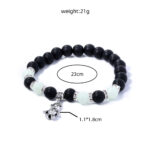 Glass Bead Luminous Bear Bracelet - Image 7