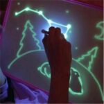 Educational Toy Drawing Pad 3D Magic 8 Light Effects Puzzle Board Sketchpad - Image 3