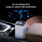 Car Air Purifier Portable Negative Ion Generator Remove Formaldehyde Dust Smoke Air Freshen Washer For Home Car - Image 4