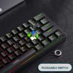 Plastic mechanical keyboard for games - Image 7