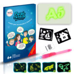 Educational Toy Drawing Pad 3D Magic 8 Light Effects Puzzle Board Sketchpad - Image 8