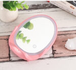 Portable vertical with fill light mirror wireless charger for mobile phone bracket - Image 7