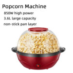 Household 850W Electric Popcorn Machine - Image 2