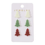 Christmas Christmas Tree Acrylic Earrings Suit - Image 5