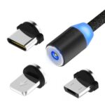 Magnetic Cable Micro Usb Cable 360 Degree Rotate Magnetic Charge Phone Charging Cord Wire - Image 9