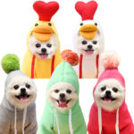 Cute Fruit Dog Clothes For Small Dogs Hoodies Winter Warm Fleece Pet Clothing Puppy Cat Costume Coat For French Chihuahua Outfit - Image 6
