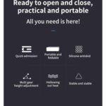 Adjustable Non-slip Laptop Stand Support Holder Base Riser 6 Gears Height Notebook Cooling Stand Portable For 11-17 Inch Tablet - Image 8