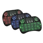 H9 Wireless Backlit Colorful Touch Remote Control Keyboard - Image 2