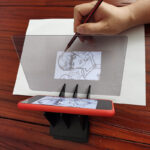 Optical Copy Drawing Board Mobile Phone Tablet Projection Table Bracket - Image 2